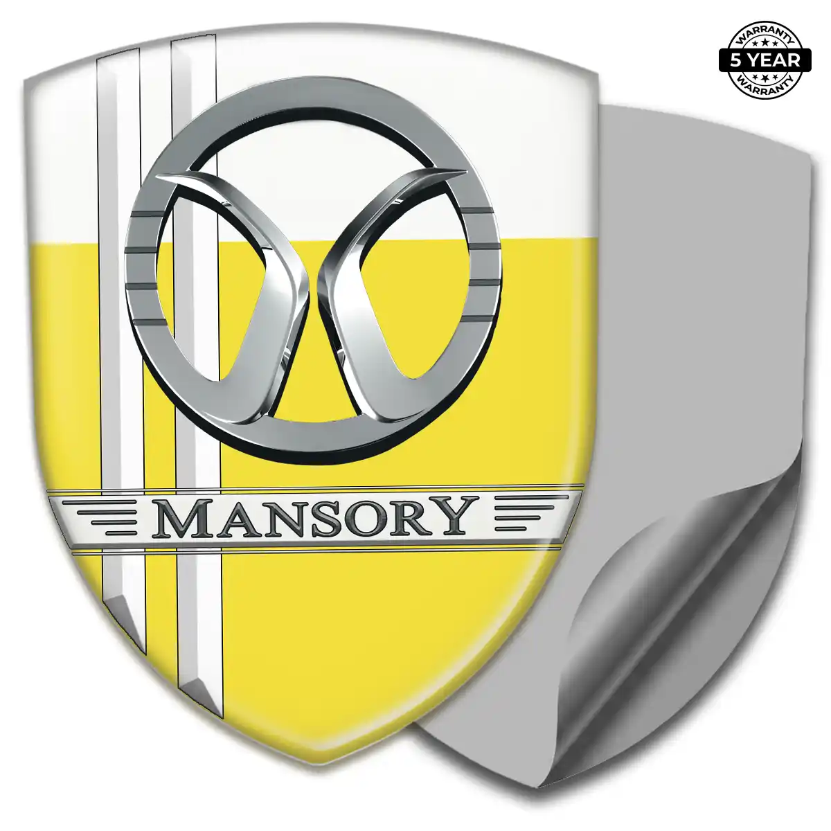 Mansory Crest Logo Emblem Sleek Style