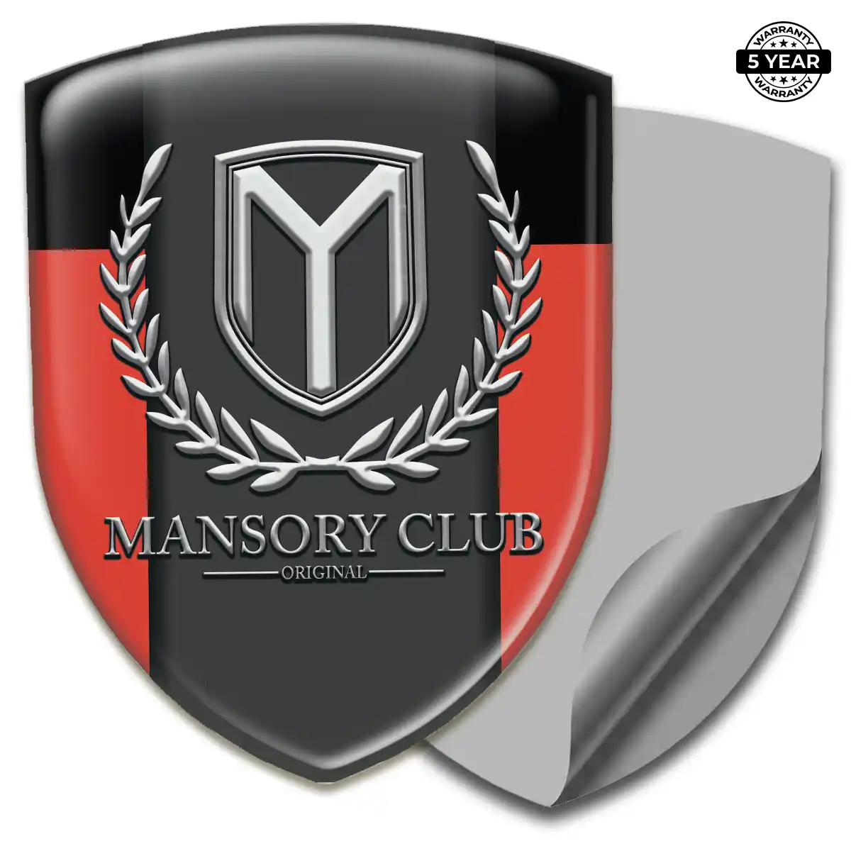 Mansory Domed Badge Elite Finish