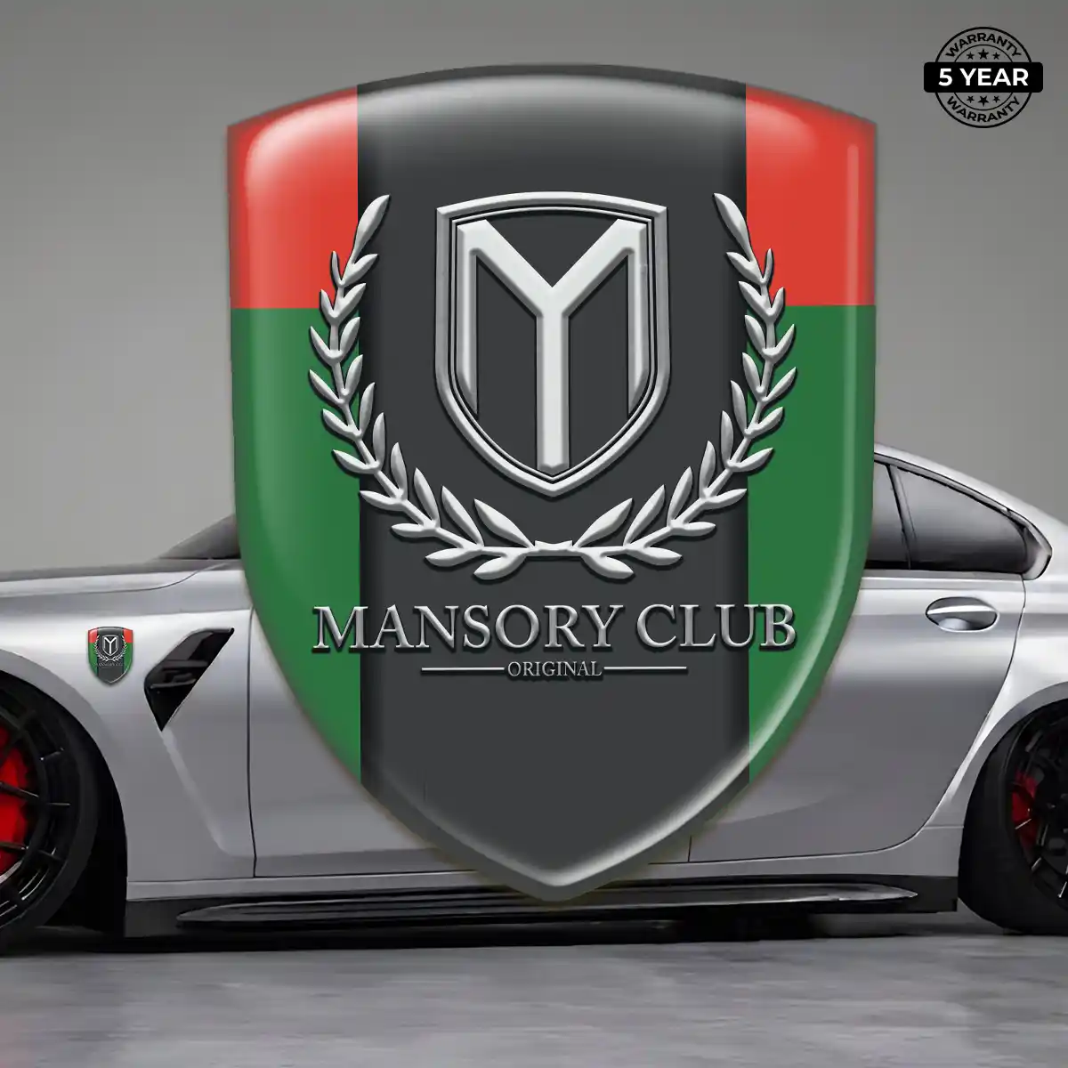 Mansory Domed Badge Interior Luxe