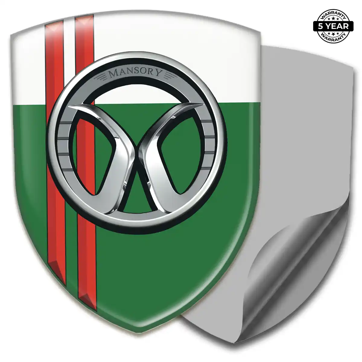 Mansory Domed Badge Refined Design