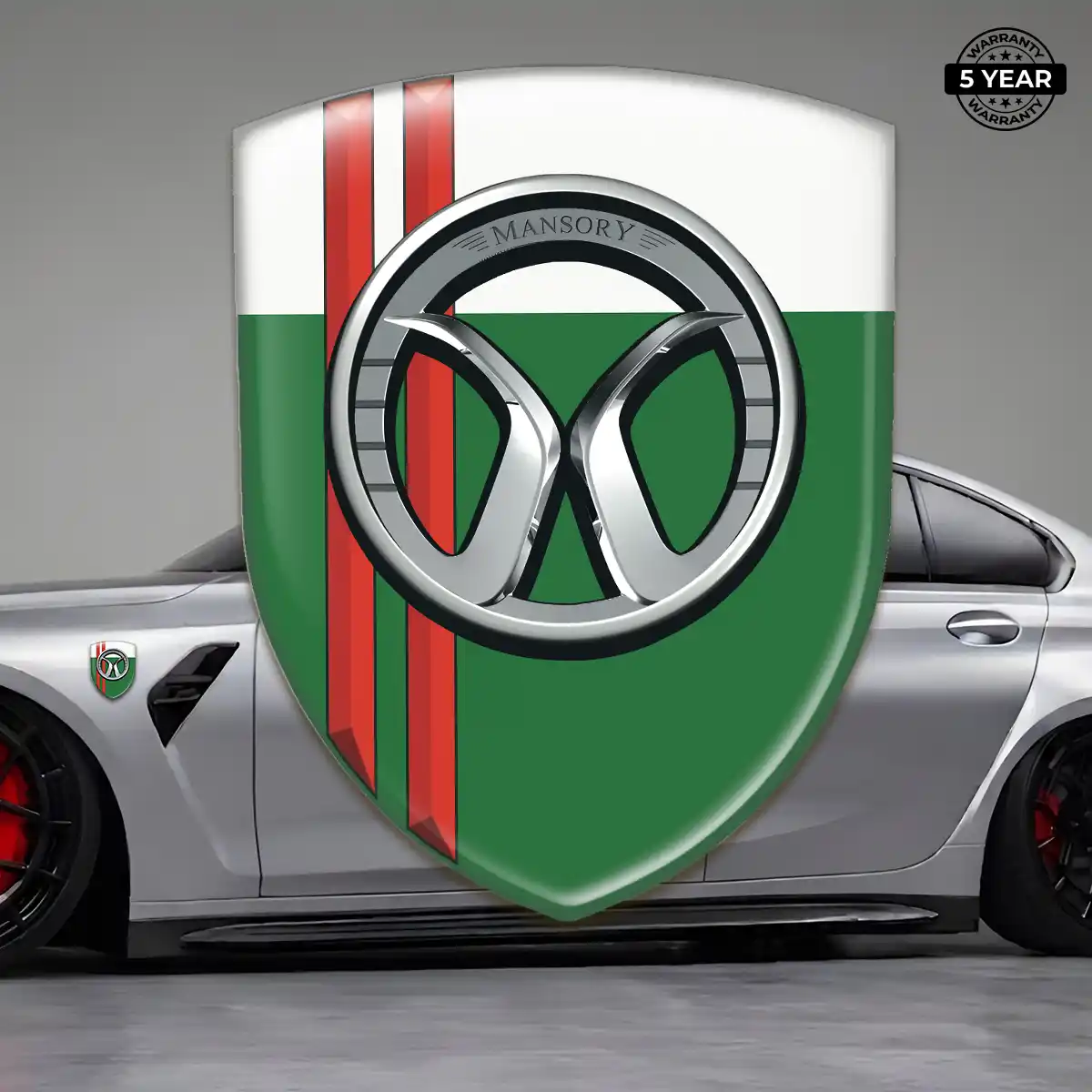 Mansory Domed Badge Refined Design
