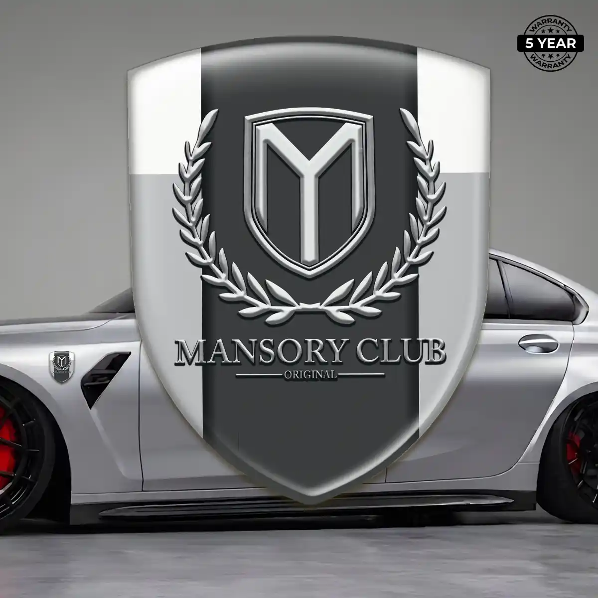 Mansory Domed Badge Sleek Style