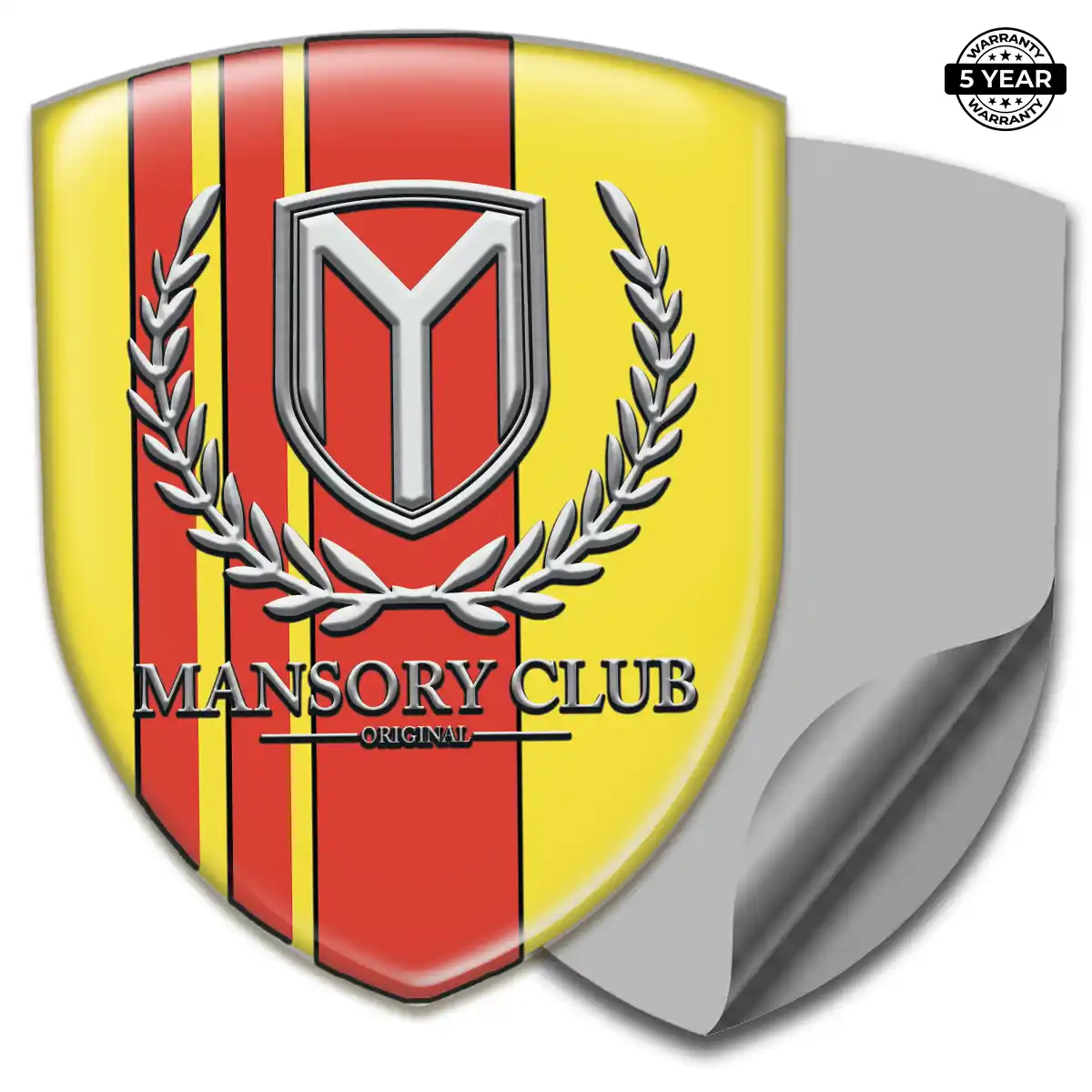 Mansory Domed Car Sticker Elite Edition