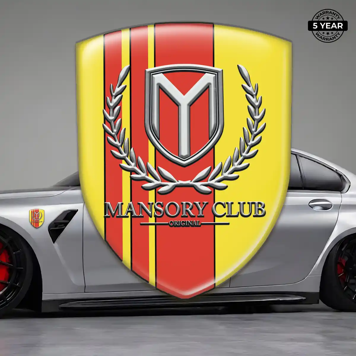 Mansory Domed Car Sticker Elite Edition