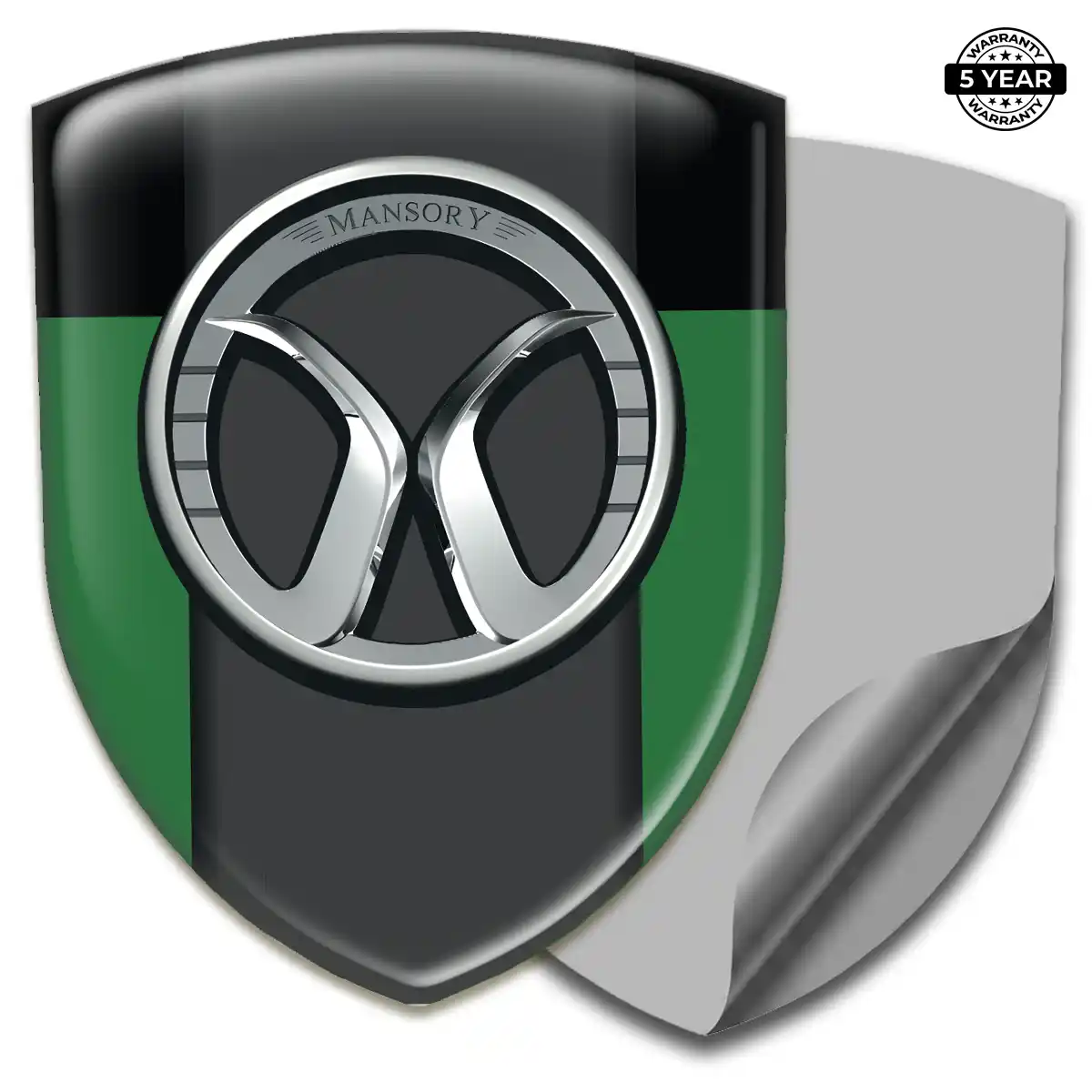 Mansory Domed Car Sticker Elite Finish