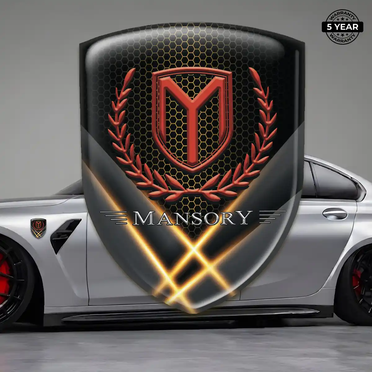 Mansory Domed Car Sticker Exclusive Series