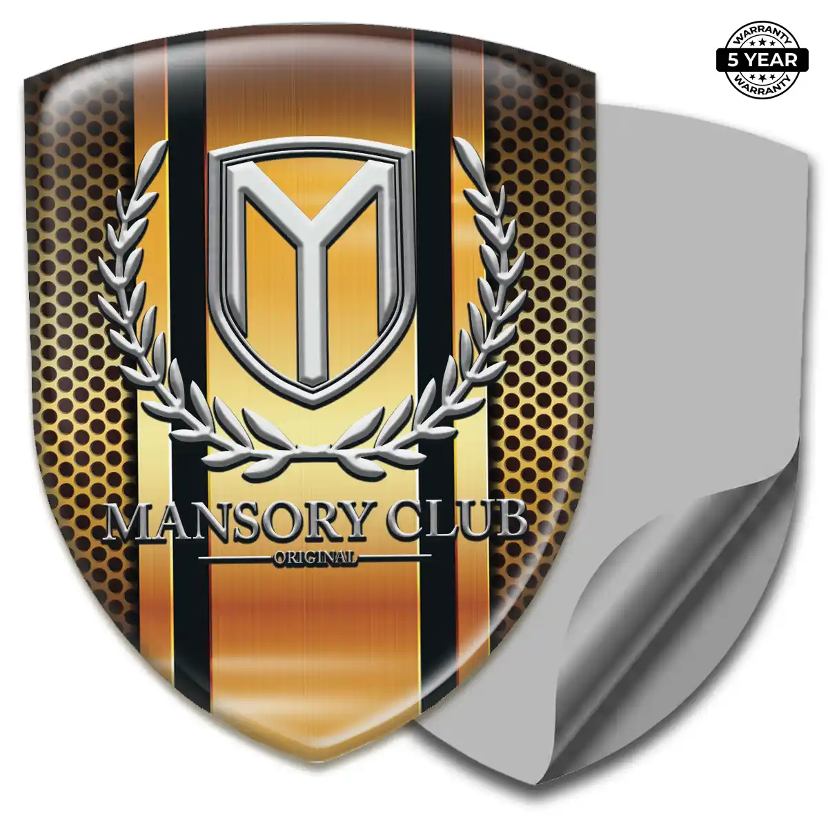 Mansory Domed Car Sticker Interior Luxe