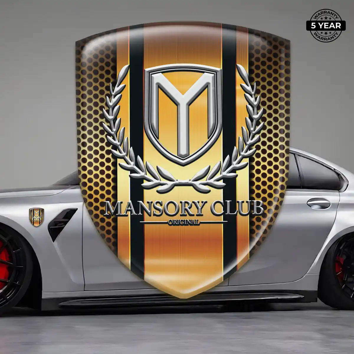 Mansory Domed Car Sticker Interior Luxe
