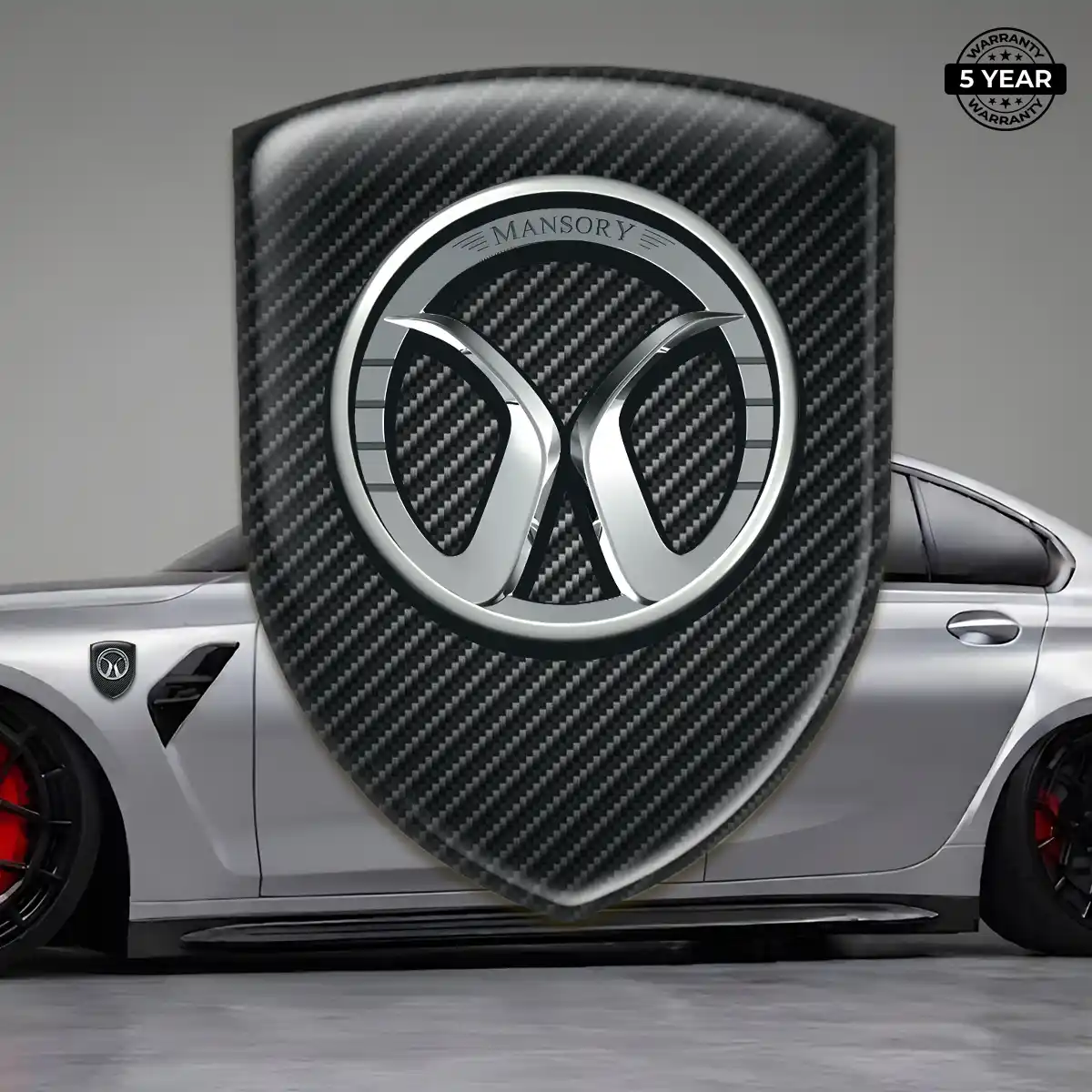 Mansory Domed Car Sticker Premium Dome