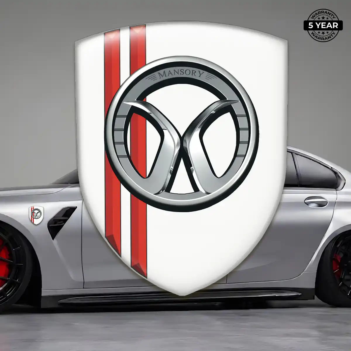 Mansory Domed Car Sticker Prestige Line