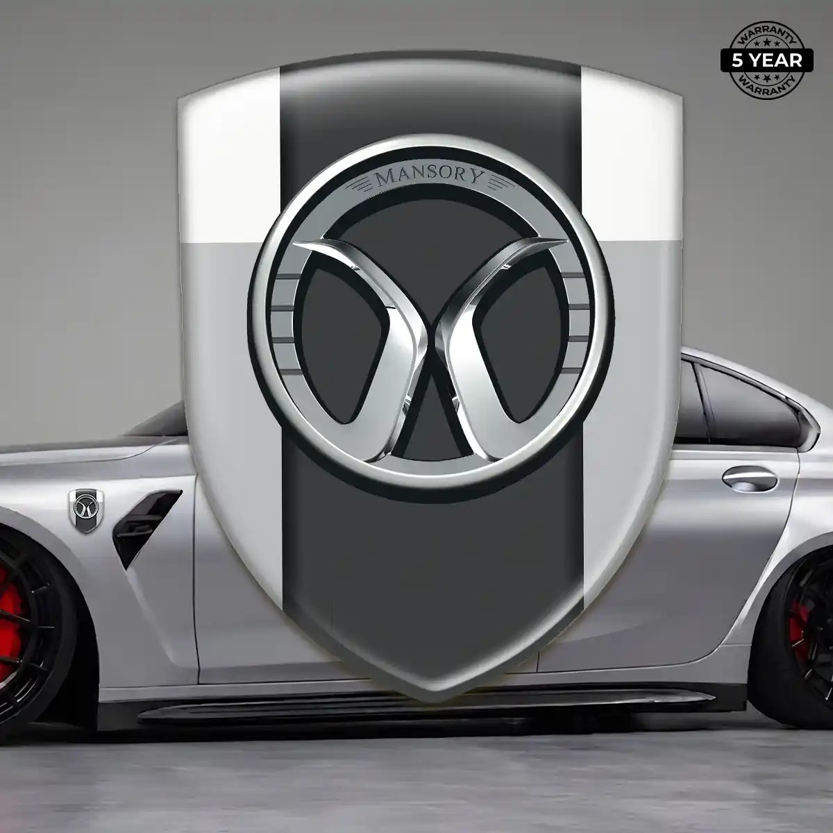 Mansory Domed Car Sticker Prime Quality