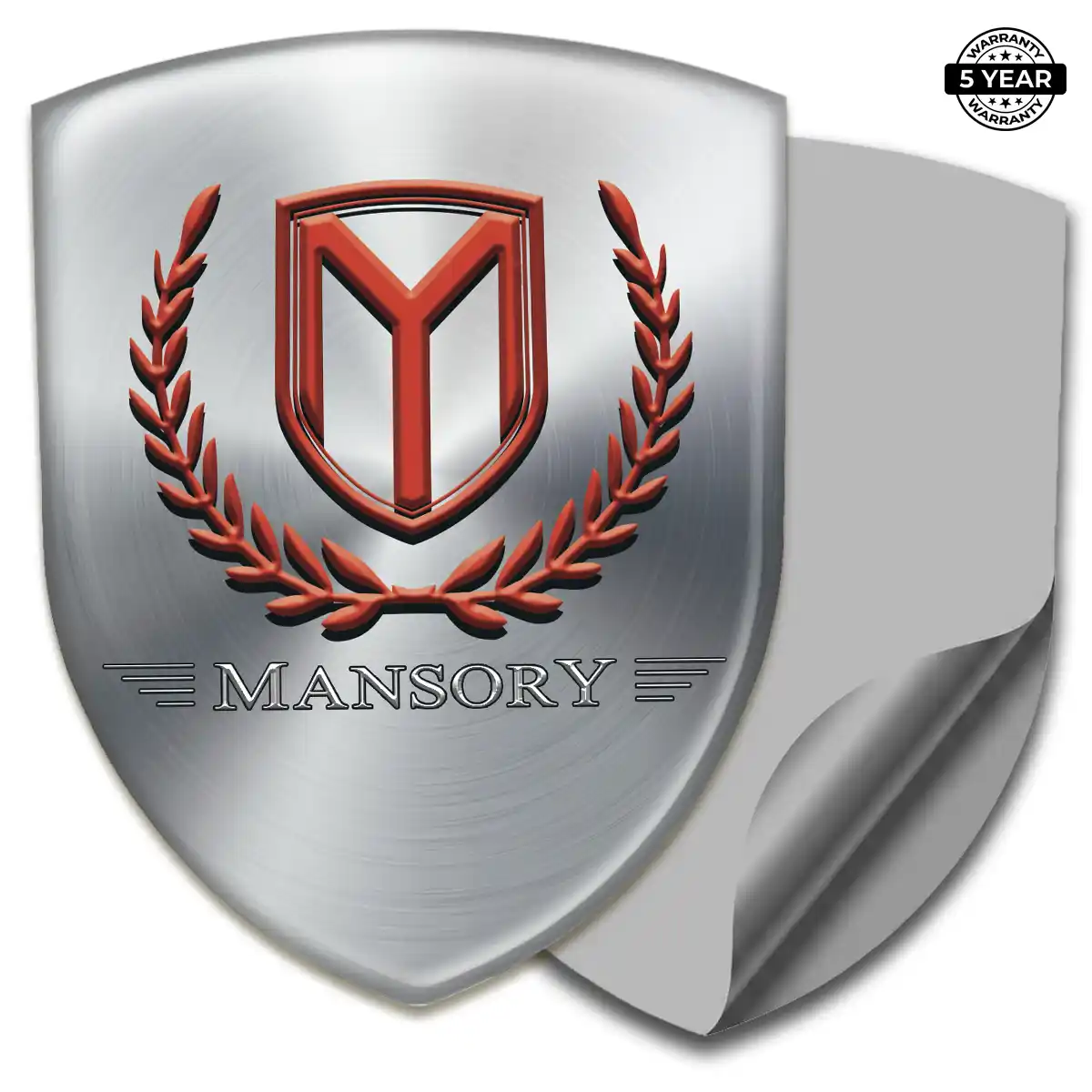 Mansory Domed Car Sticker Refined Design