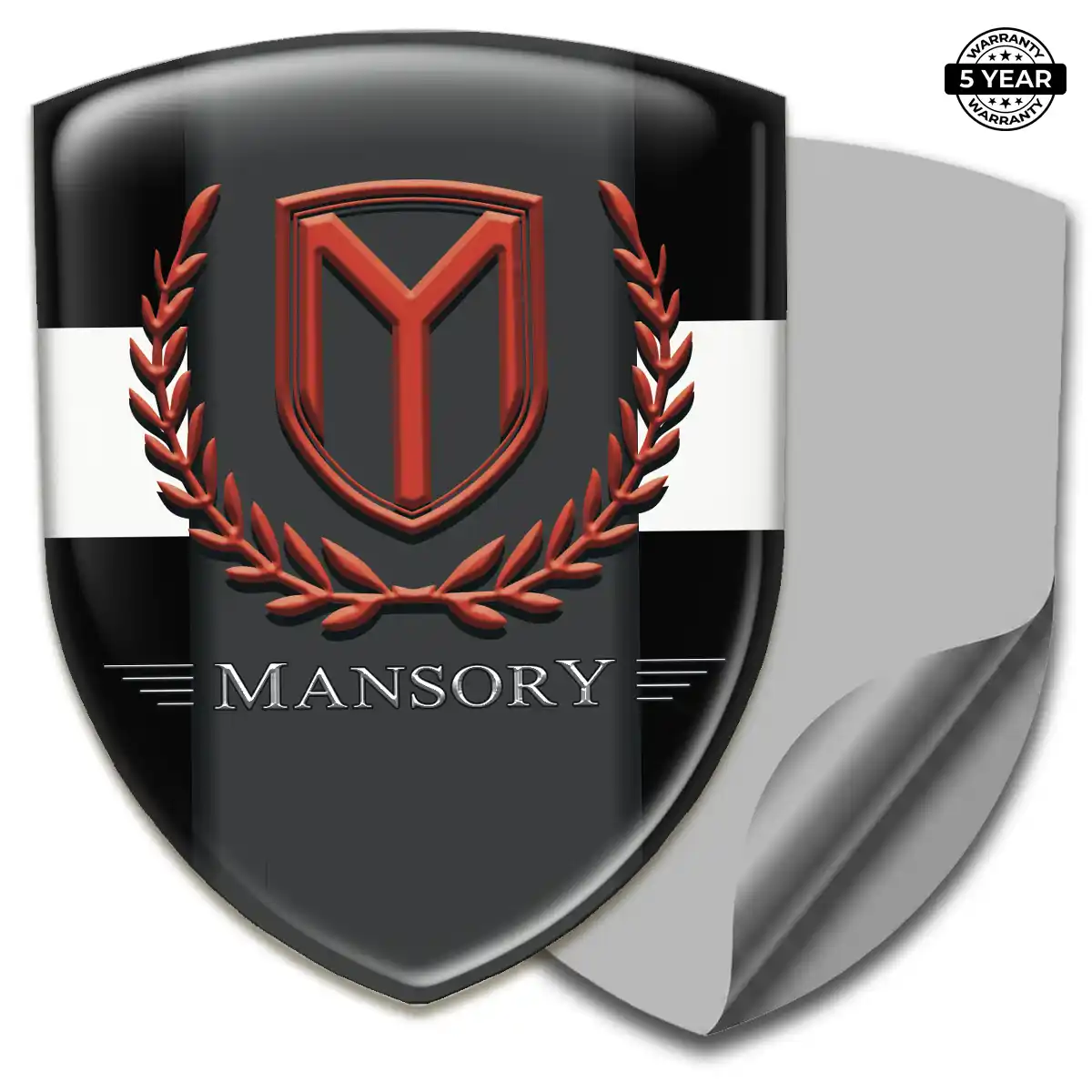 Mansory Domed Decal Elite Finish