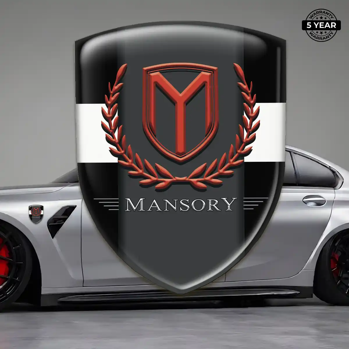 Mansory Domed Decal Elite Finish