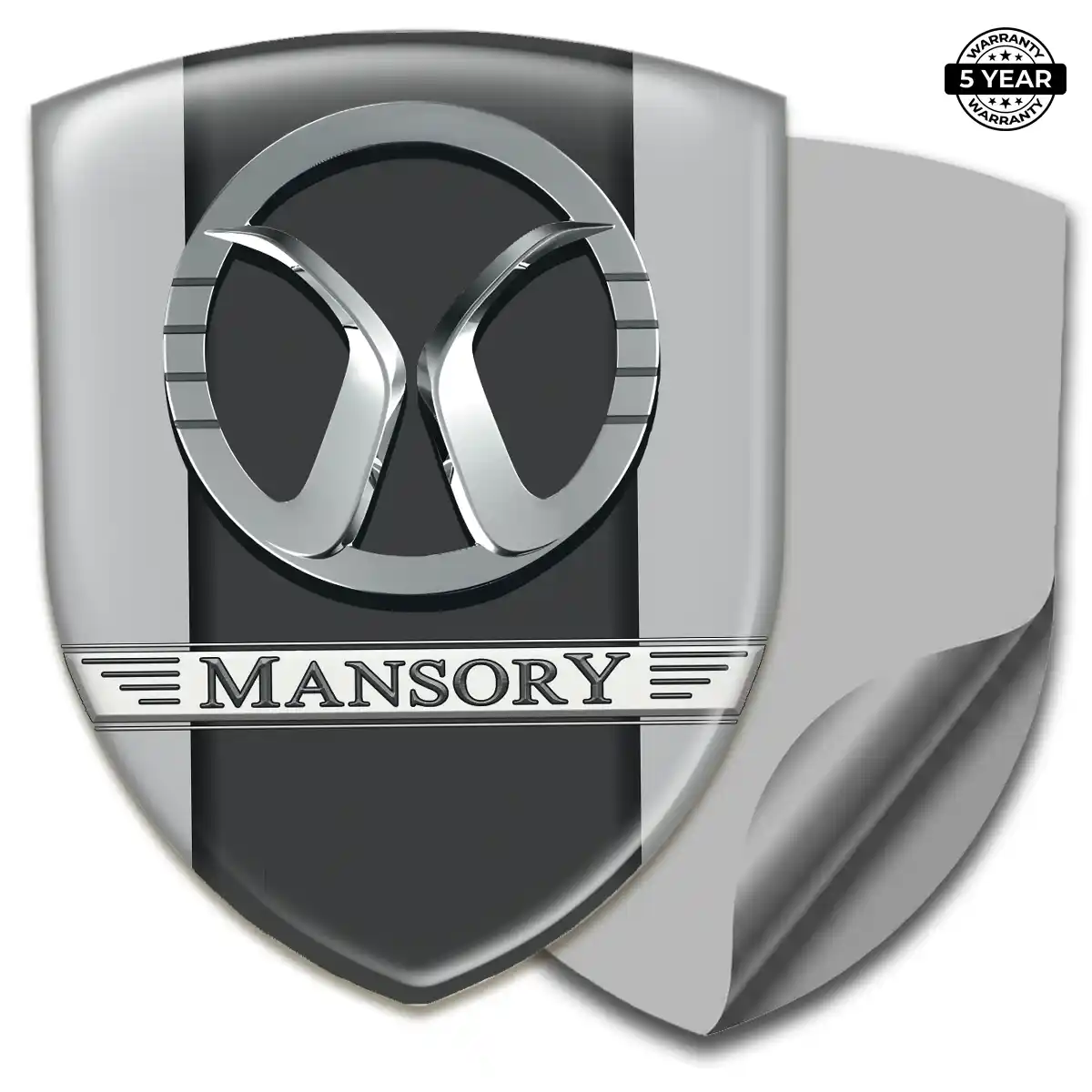 Mansory Domed Decal Refined Design