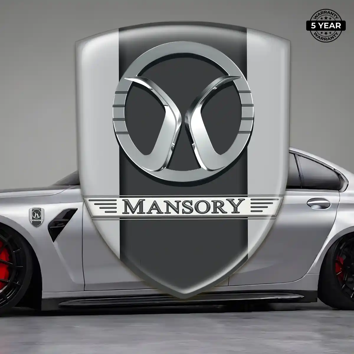 Mansory Domed Decal Refined Design
