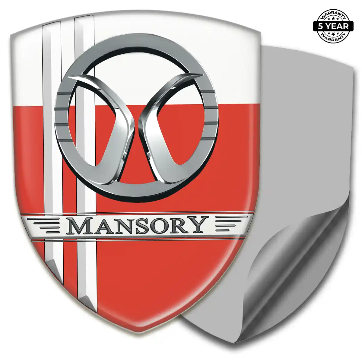 Mansory Domed Decal Resin Elite