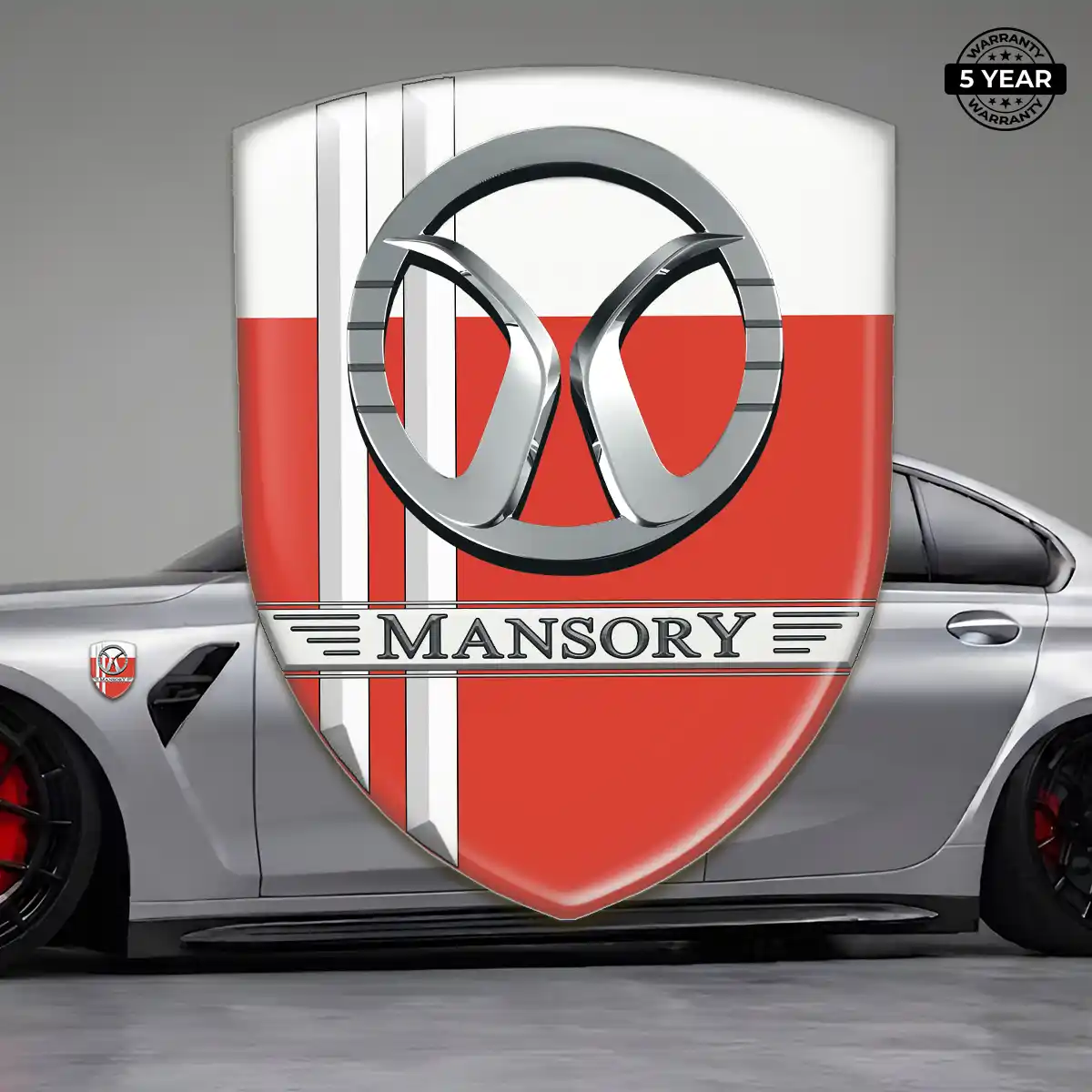 Mansory Domed Decal Resin Elite