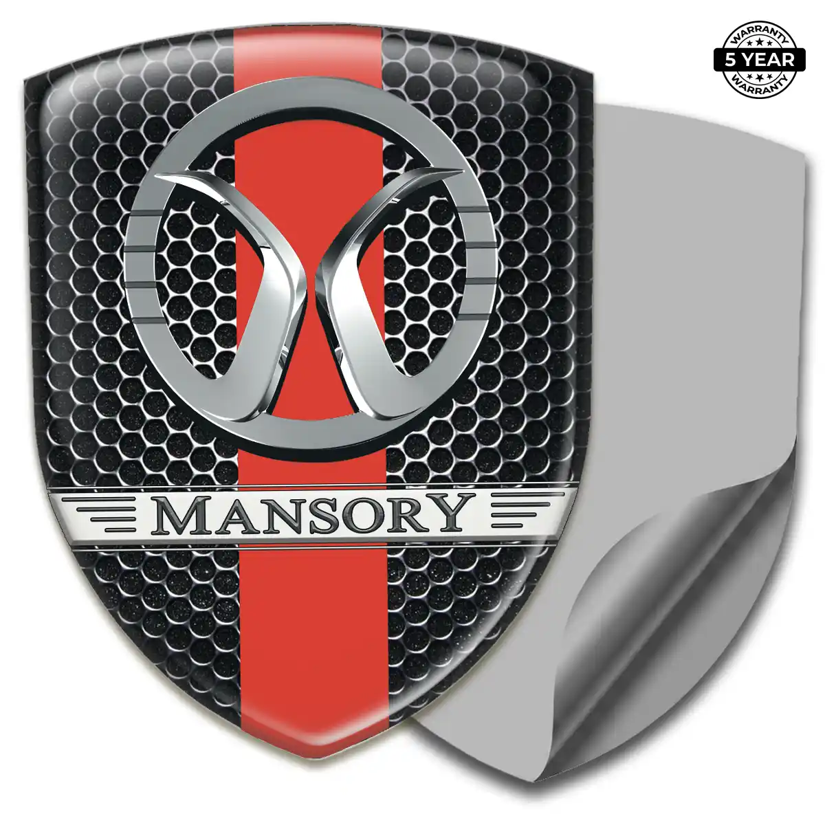 Mansory Domed Decal Resin Luxe