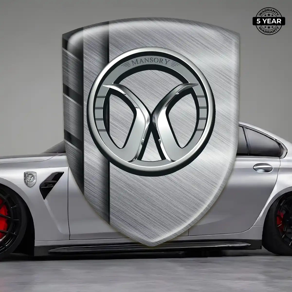Mansory Domed Emblem Elite Finish