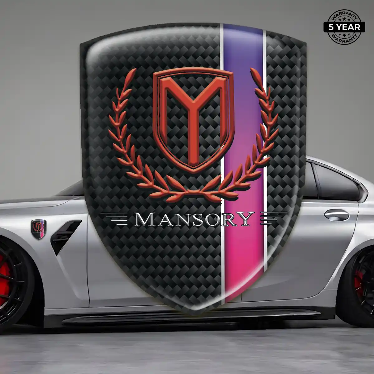 Mansory Domed Emblem Prime Quality