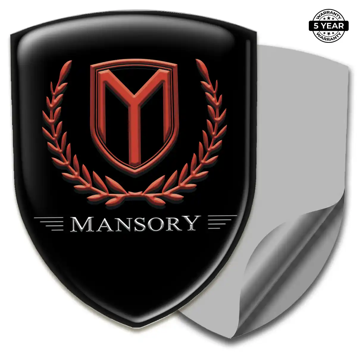 Mansory Domed Emblem Resin Elite