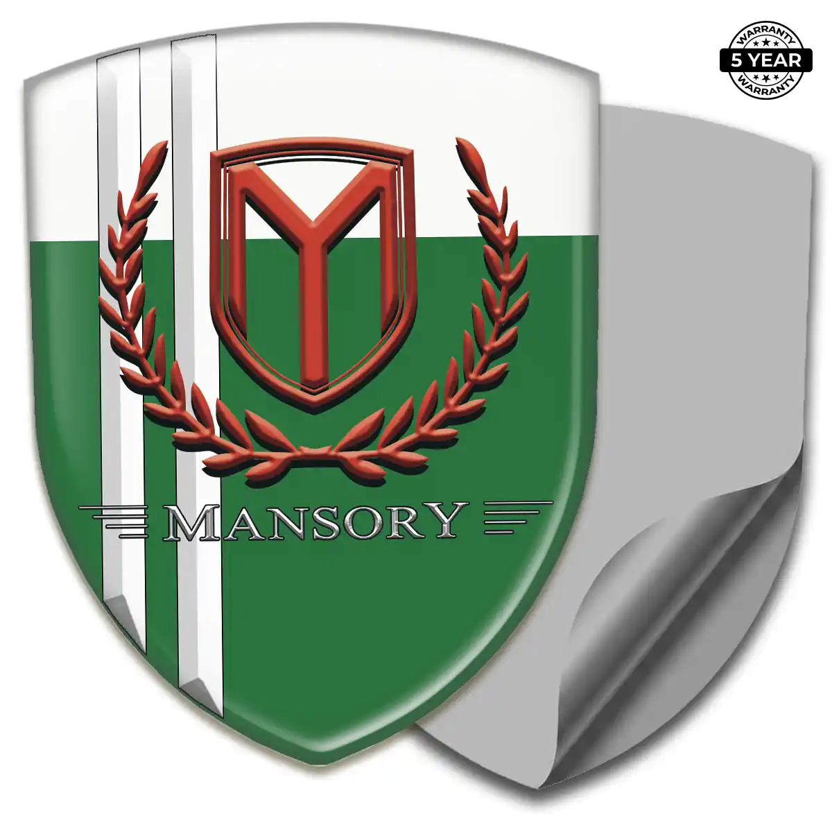 Mansory Domed Logo Decal Deluxe Edition