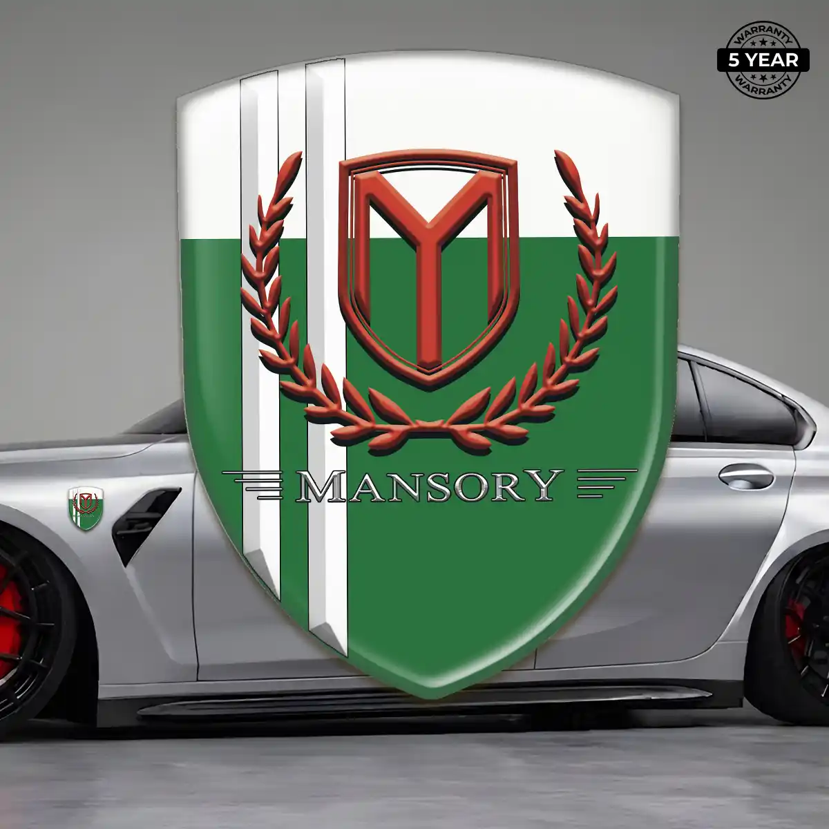 Mansory Domed Logo Decal Deluxe Edition