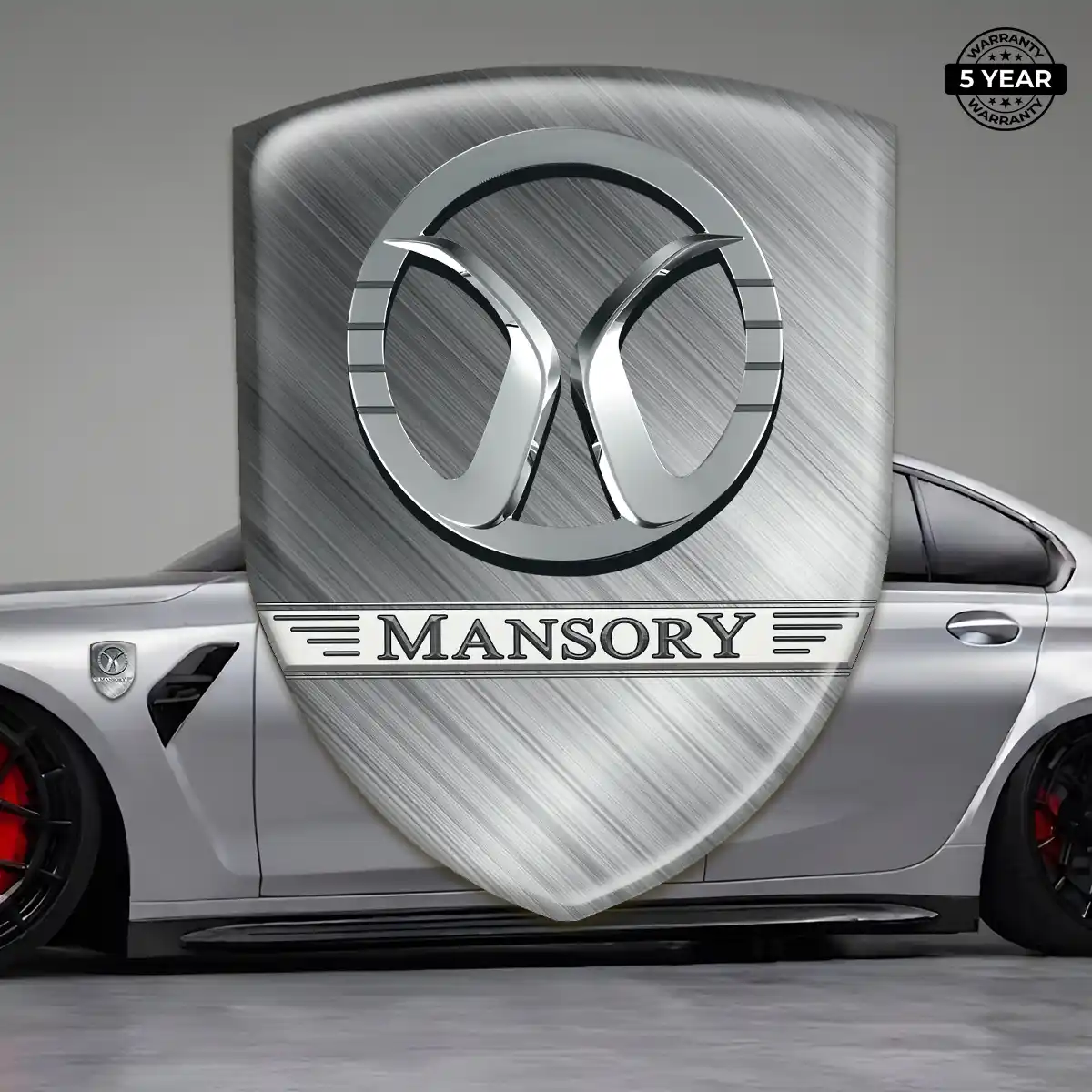 Mansory Domed Logo Decal Elite Edition