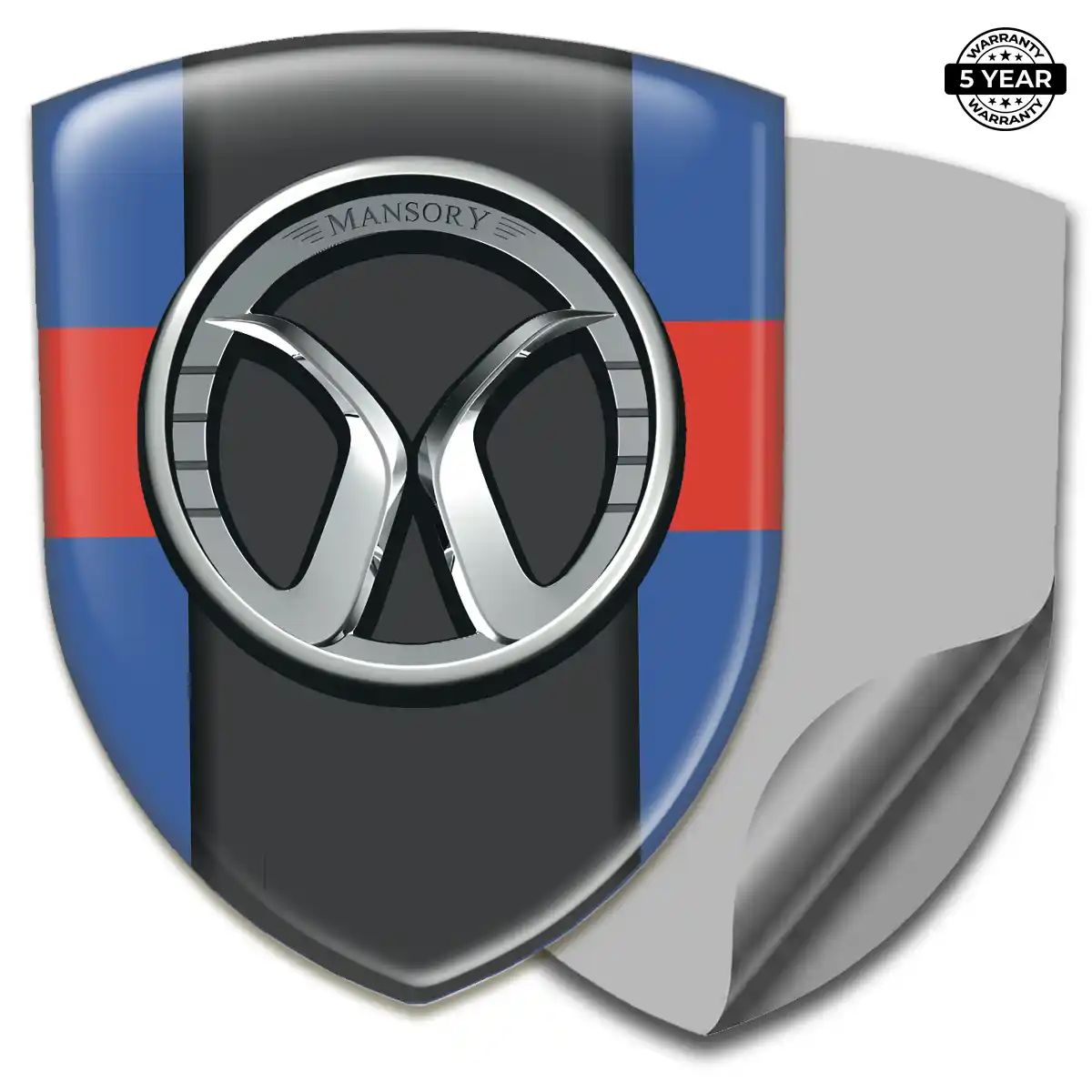 Mansory Domed Logo Decal Noble Edition