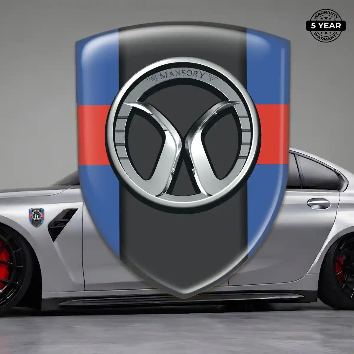 Mansory Domed Logo Decal Noble Edition