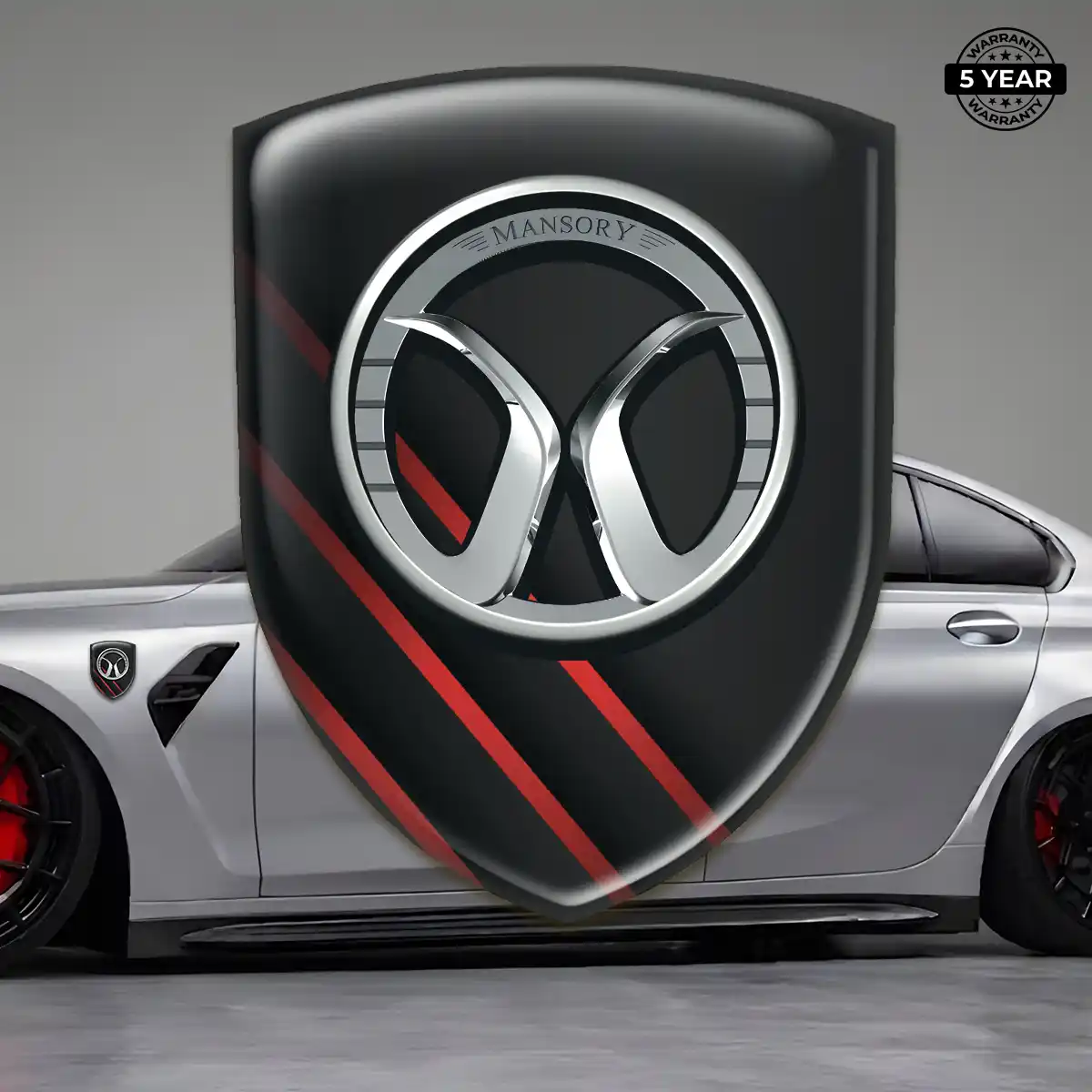Mansory Domed Logo Decal Opulent Line