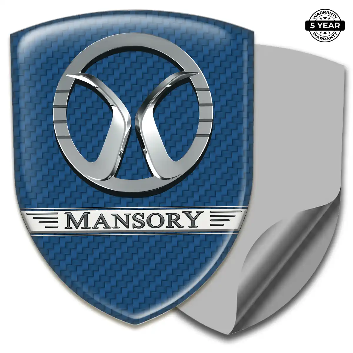 Mansory Domed Logo Decal Premium Dome