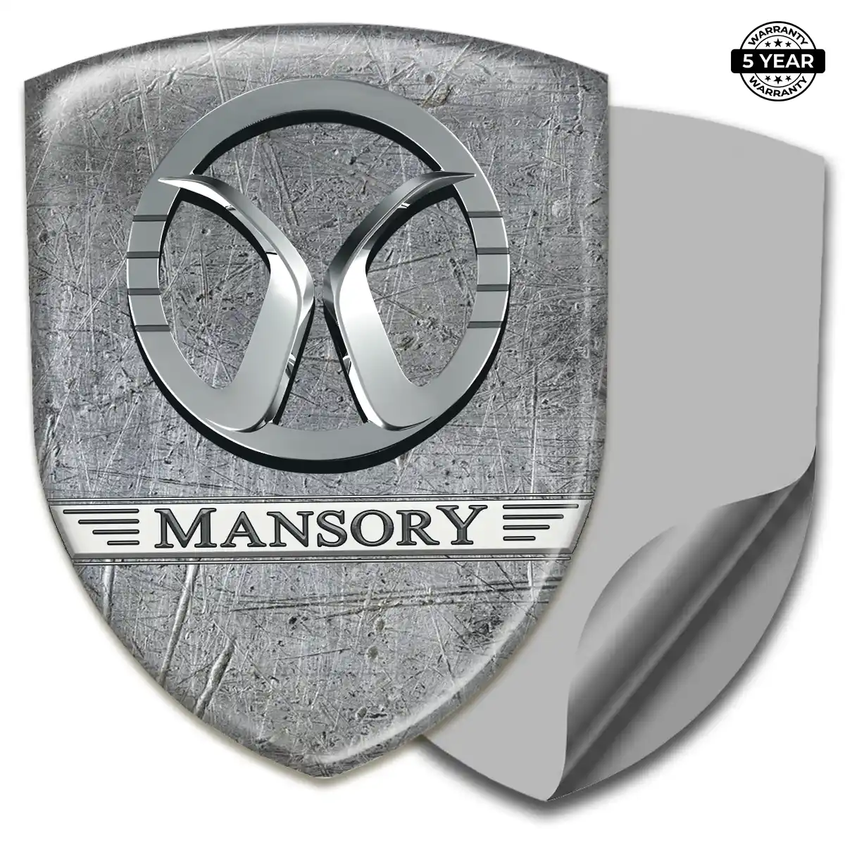 Mansory Domed Logo Sticker Deluxe Edition