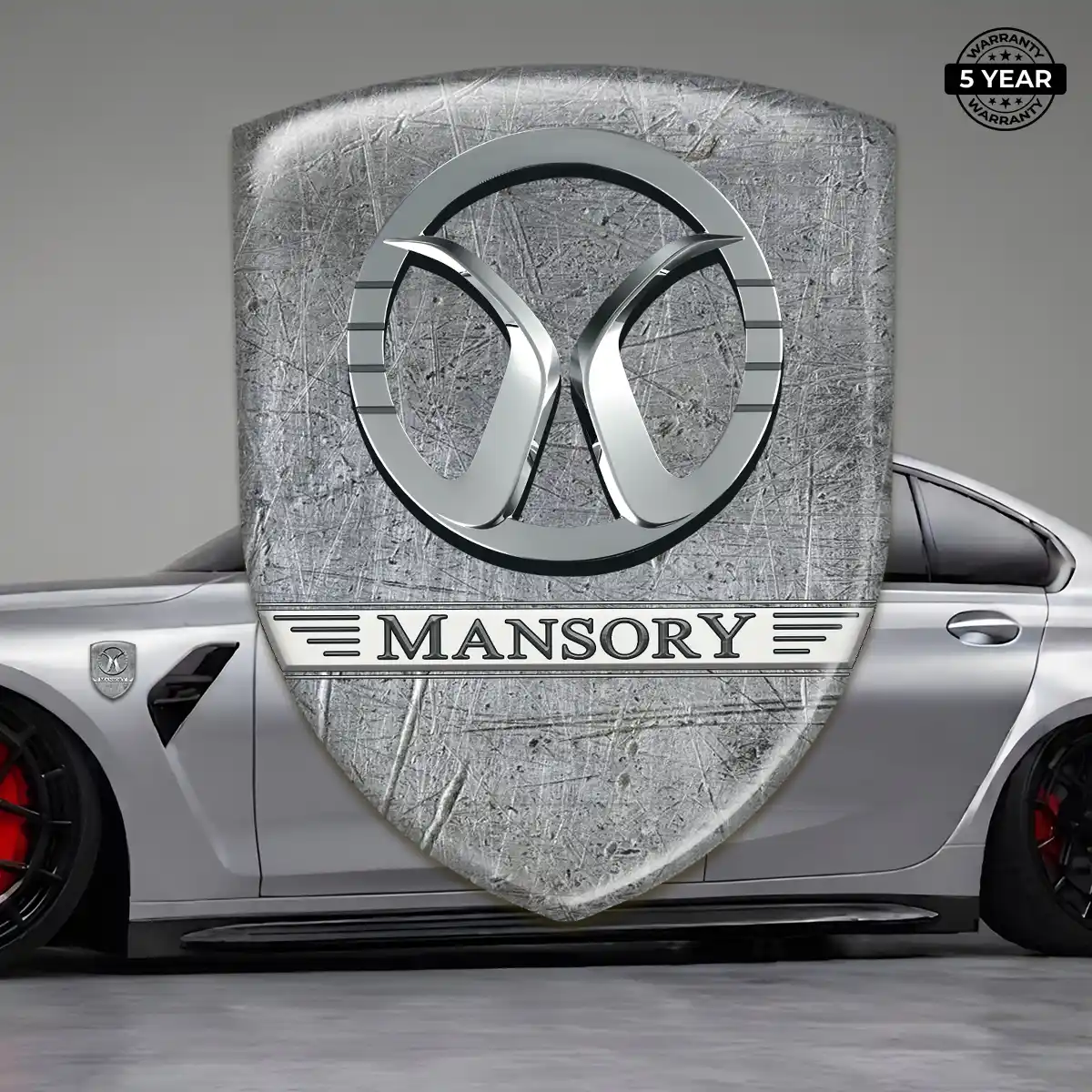 Mansory Domed Logo Sticker Deluxe Edition