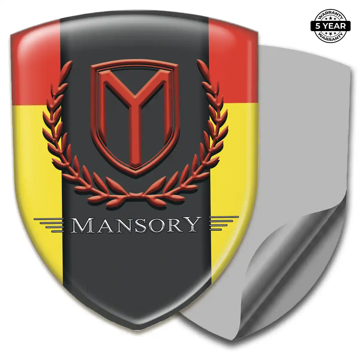 Mansory Domed Logo Sticker Elite Edition