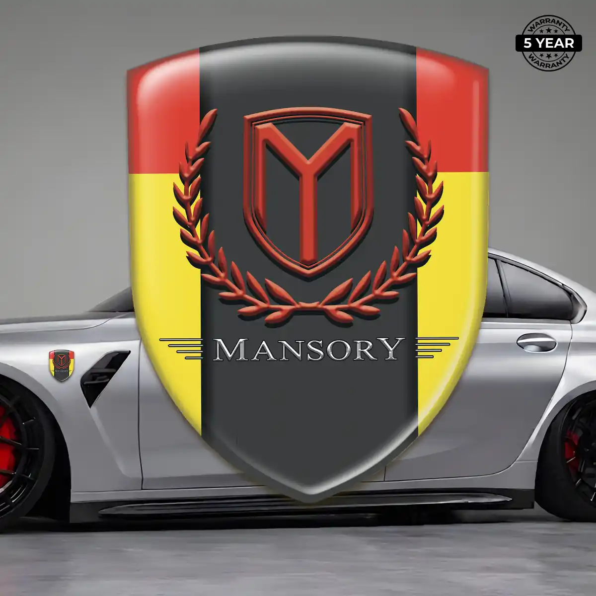 Mansory Domed Logo Sticker Elite Edition