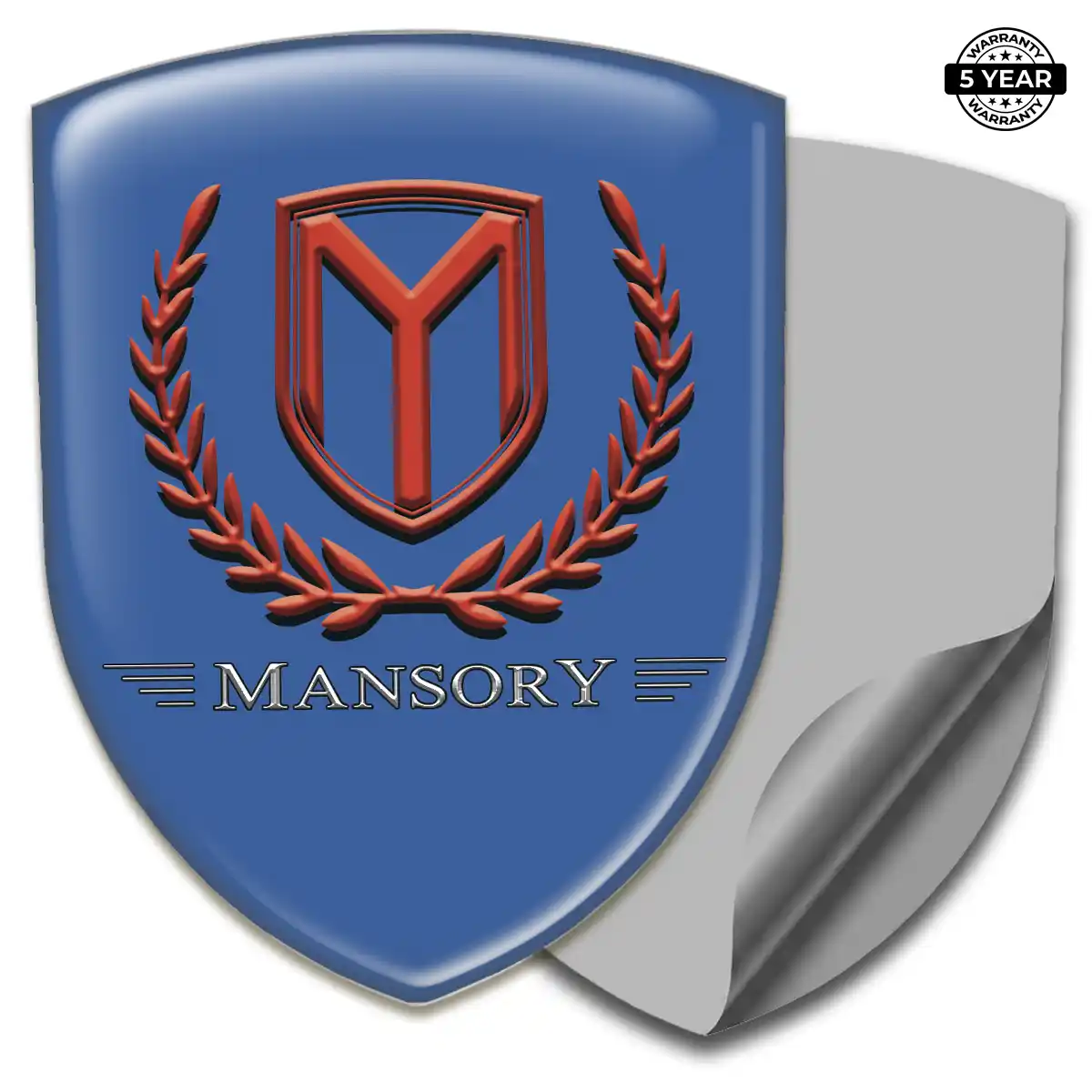 Mansory Domed Logo Sticker Exclusive Series