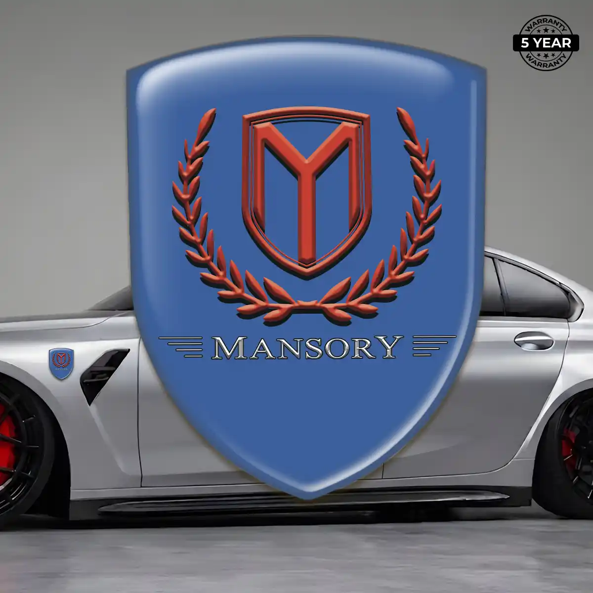 Mansory Domed Logo Sticker Exclusive Series