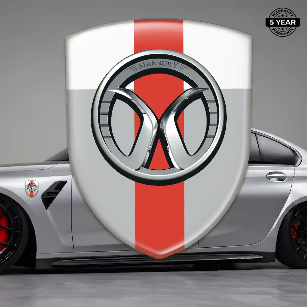 Mansory Domed Logo Sticker Prestige Line