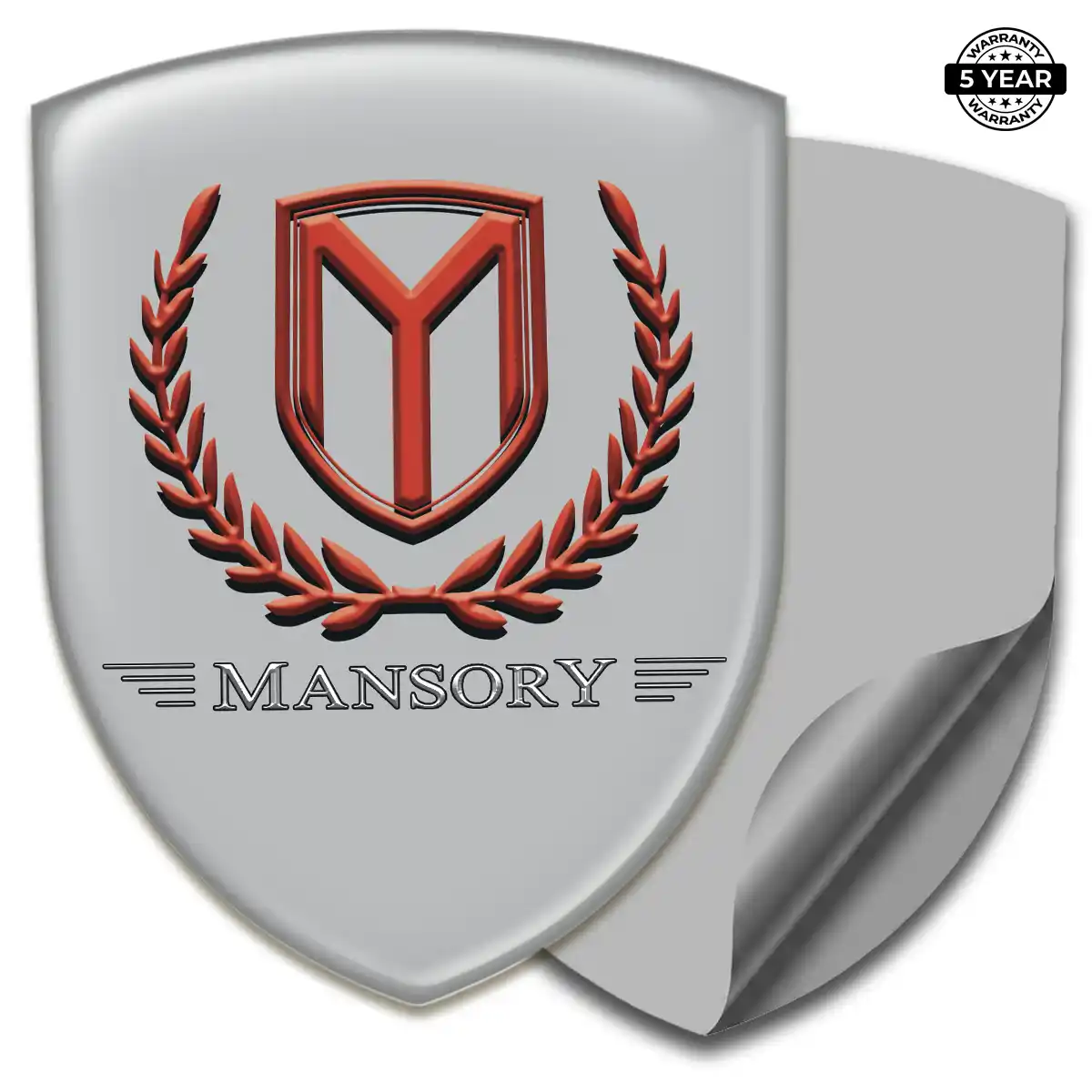 Mansory Domed Logo Sticker Prime Quality