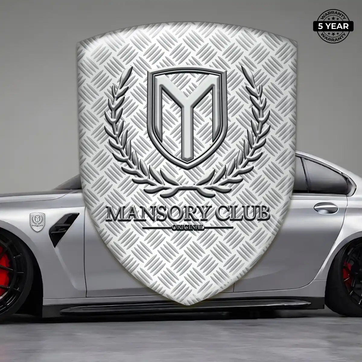 Mansory Domed Logo Sticker Superior Craft