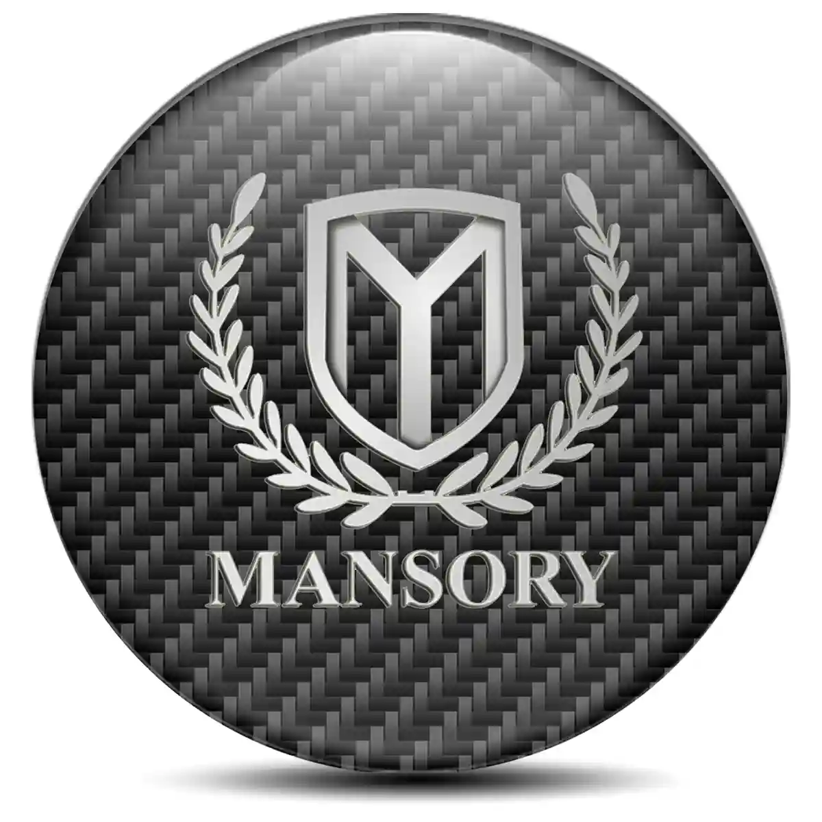Mansory Domed Sticker Refined Design