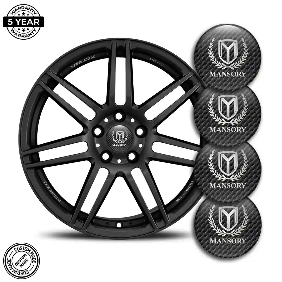 Mansory Domed Sticker Refined Design