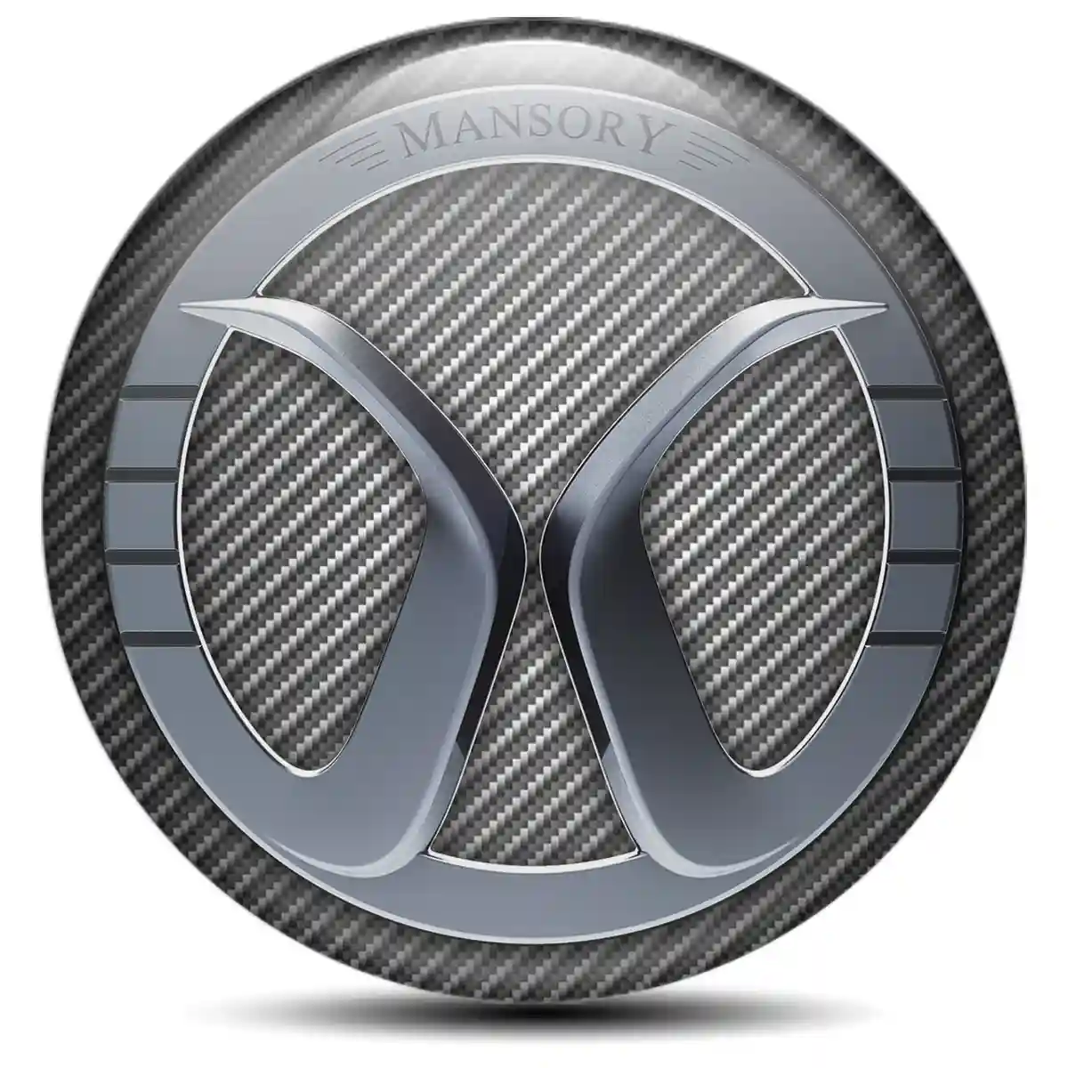 Mansory Domed Sticker Sleek Style