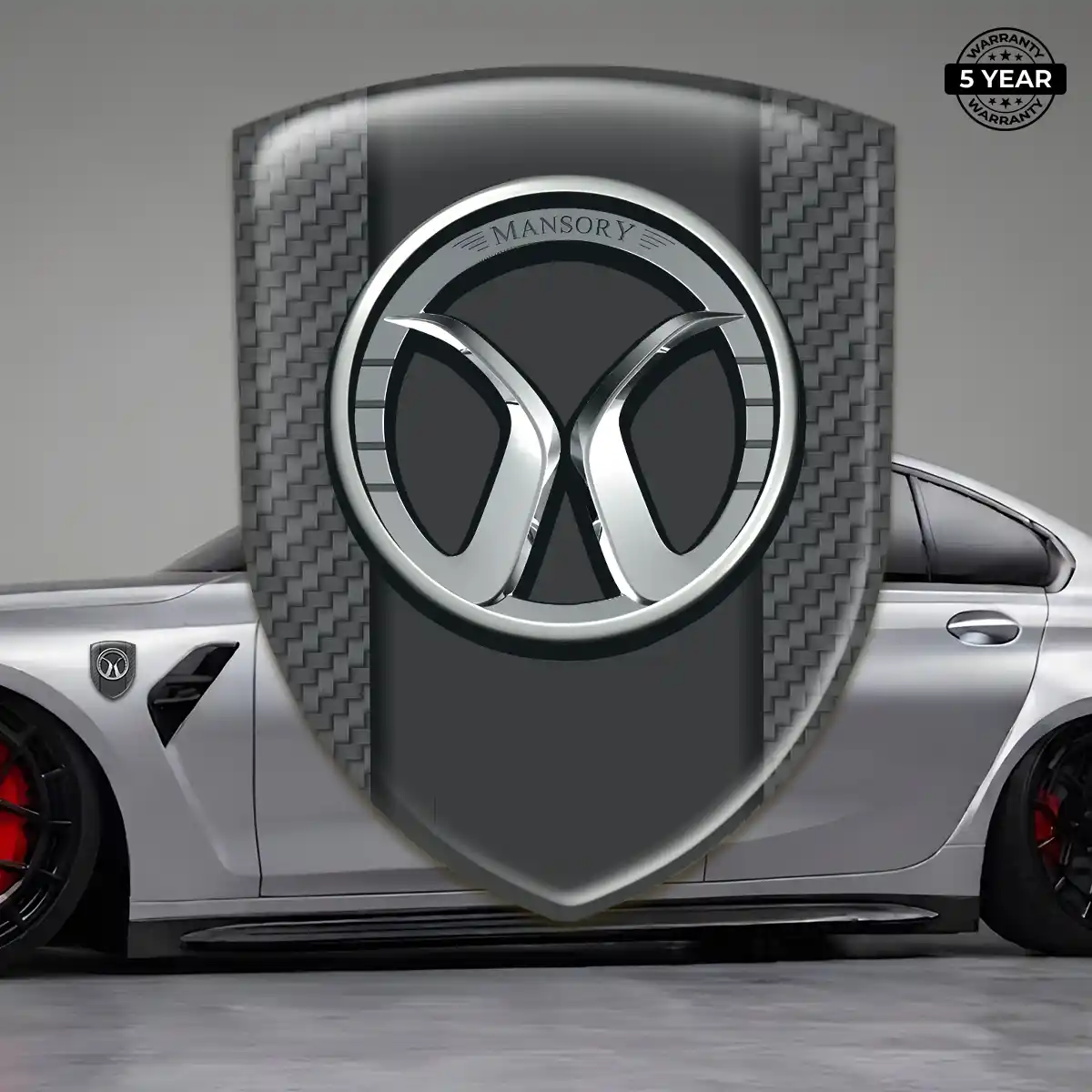 Mansory Emblem Badge Interior Luxe