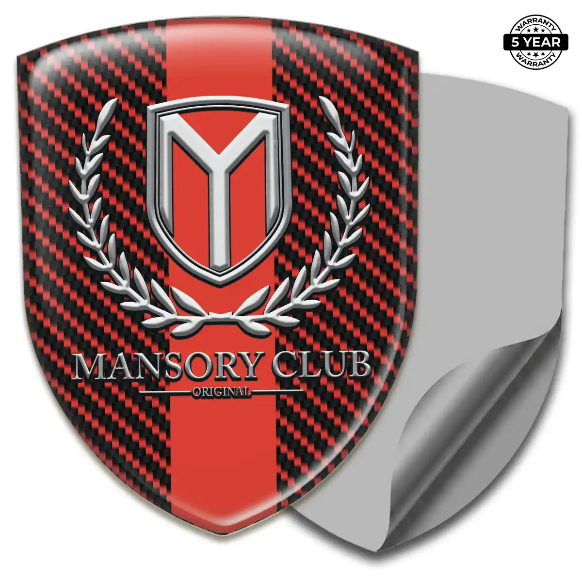 Mansory Emblem Badge Logo Elite Finish