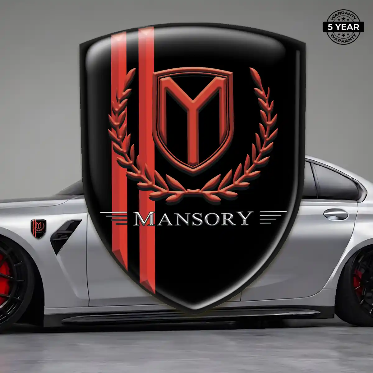 Mansory Emblem Badge Logo Opulent Line
