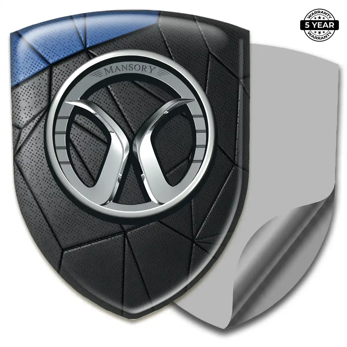 Mansory Emblem Badge Logo Premium Dome