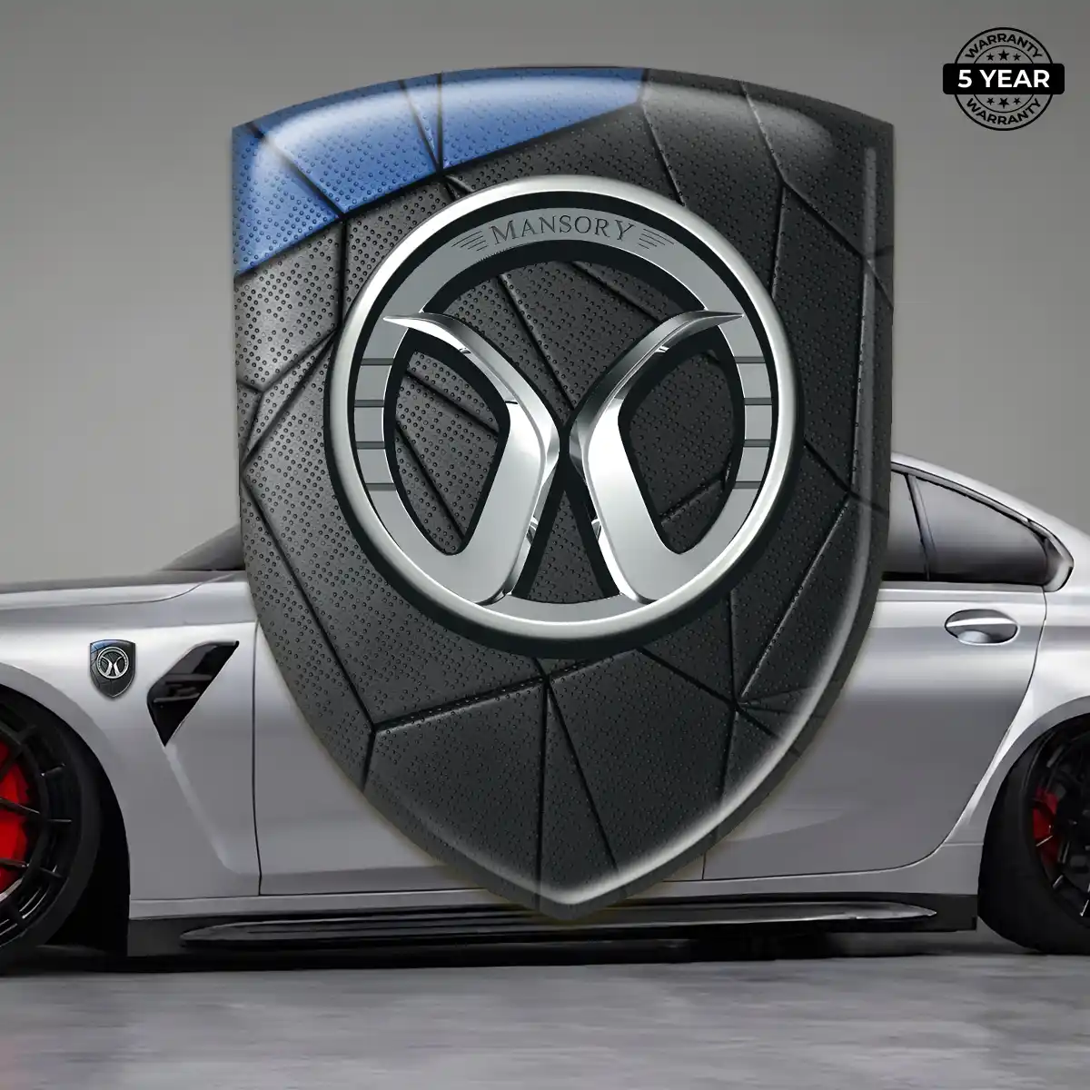 Mansory Emblem Badge Logo Premium Dome